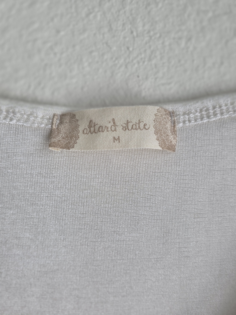 Ruched Cream Cropped Top Altar'd State - Picture 7 of 9